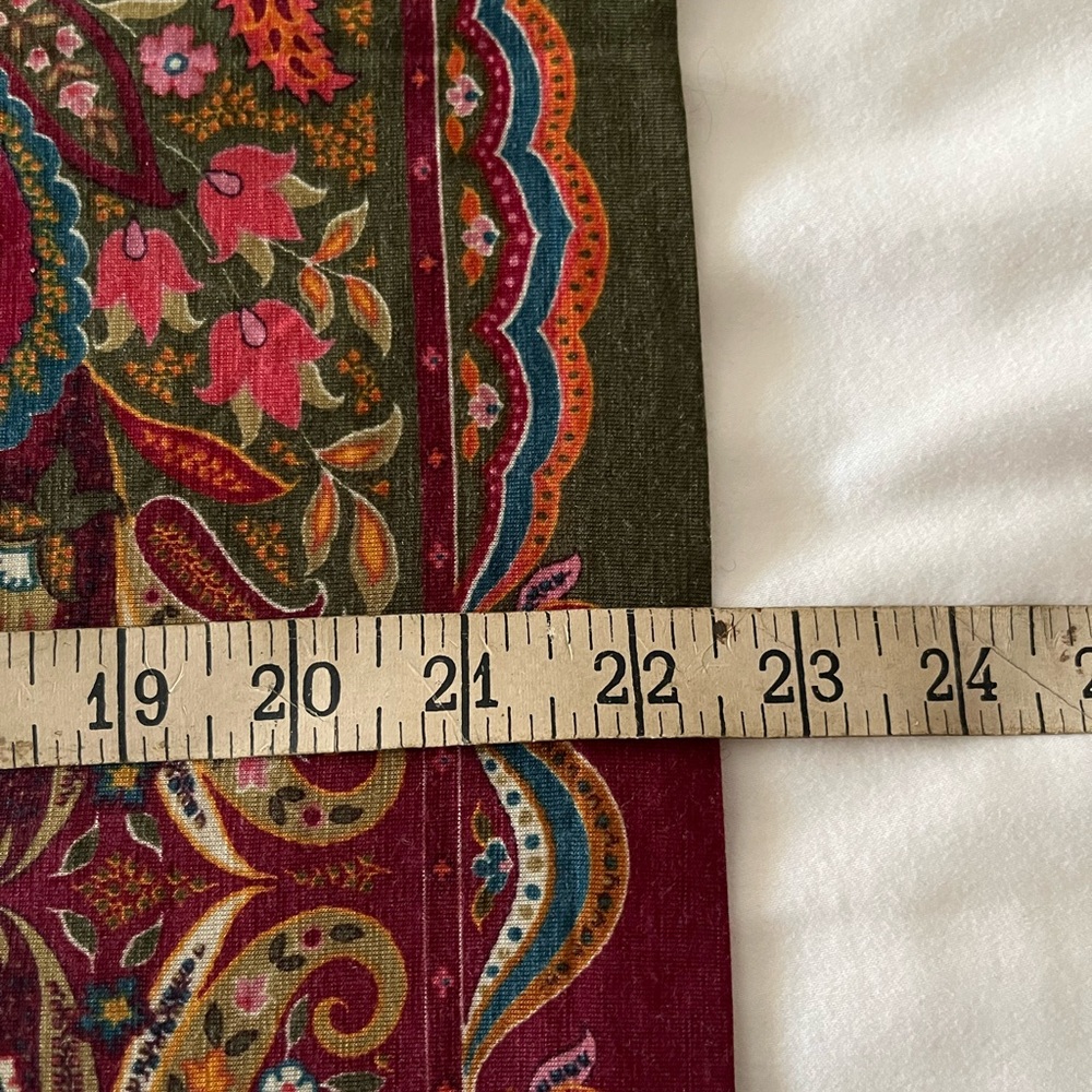 ETRO Bohemian Paisley Long Sleeve Top Sz 6, IT 42 - Picture 6 of 6